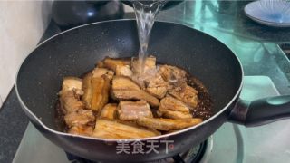 白烧扣肉排骨的做法步调：9