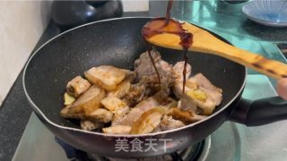 白烧扣肉排骨的做法步调：8