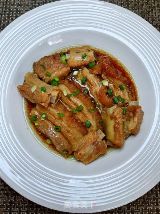 白烧扣肉排骨的做法步调：13