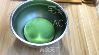 迷您抹茶豆沙小馒头，抹茶风味共同，表面翠绿清爽，里面坚实苦涩。的做法步调：8