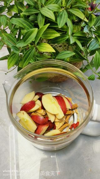 党参黄芪苹果火的做法步调：3