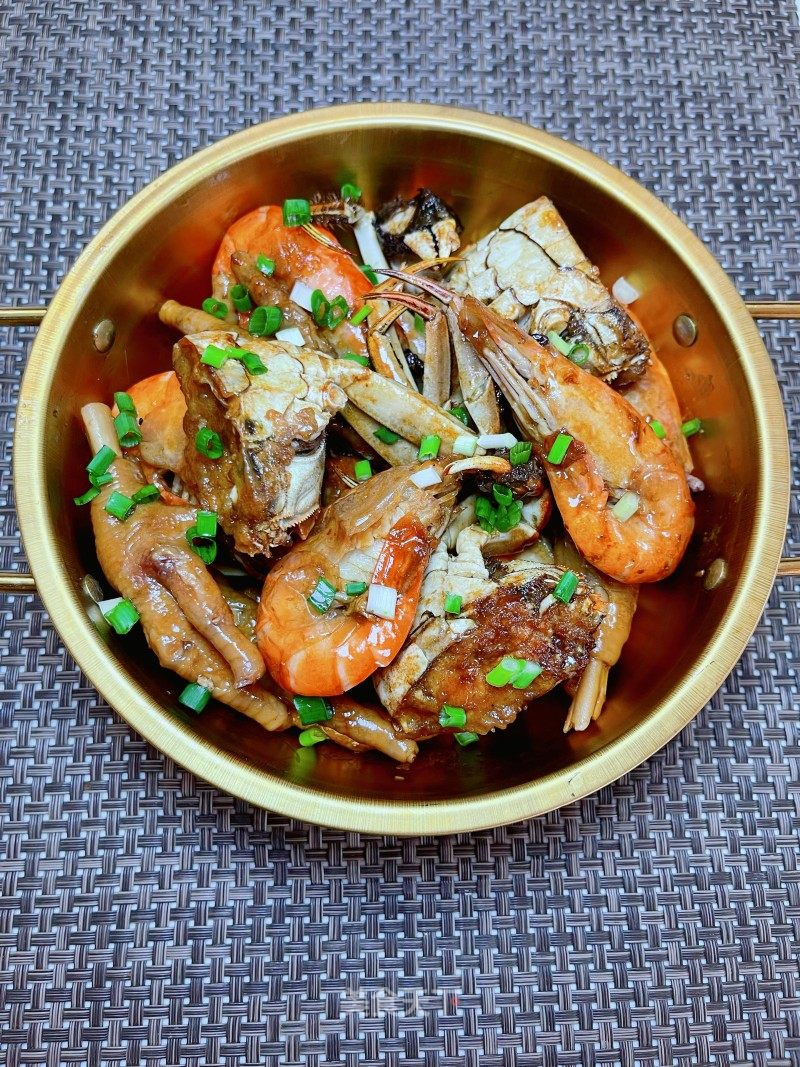 虾蟹煲的做法