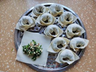 荠菜豆腐肉馅煎馄饨的做法步调：4