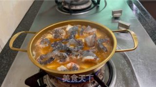 虾仁豆腐煲的做法步调：13