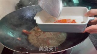 虾仁豆腐煲的做法步调：11
