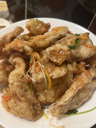 锅包肉的做法步调：14