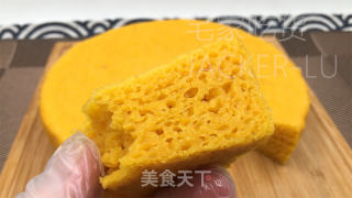 北瓜马推糕，废品光彩金黄、苦涩适口、Q弹有嚼劲。的做法步调：21