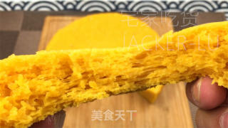 北瓜马推糕，废品光彩金黄、苦涩适口、Q弹有嚼劲。的做法步调：19