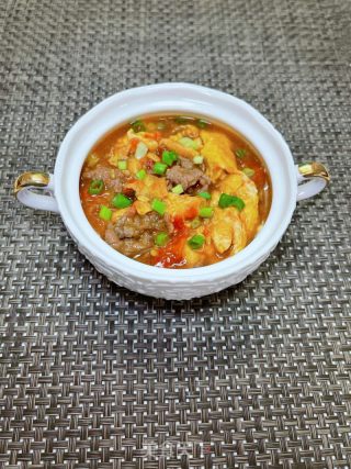 番茄鸡蛋牛肉锅的做法步调：18
