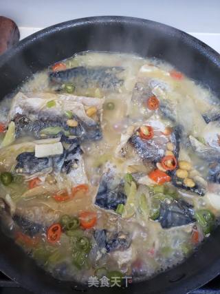 普宁豆酱烧青花鱼的做法步调：7