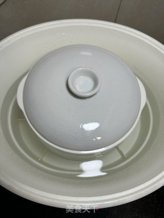 虫草西洋参炖龙骨的做法步调：6
