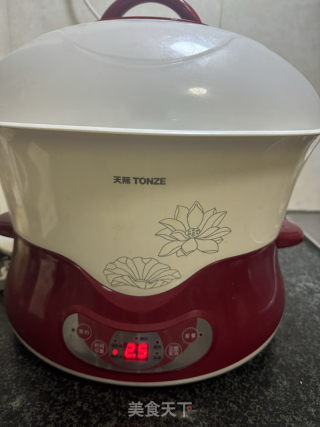 虫草西洋参炖龙骨的做法步调：7