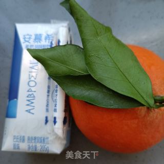 枇杷蜜果冻橙奶昔的做法步调：1