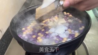 姜薯彩色汤圆的做法步调：8