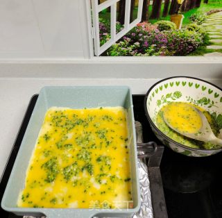 西兰花玉子烧的做法步调：4