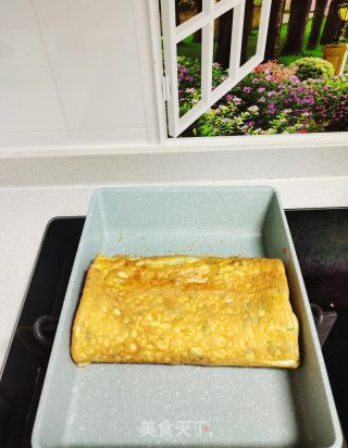 西兰花玉子烧的做法步调：7