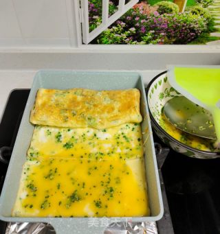 西兰花玉子烧的做法步调：5