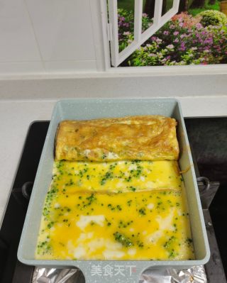 西兰花玉子烧的做法步调：6