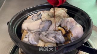 豆腐死蚝煲的做法步调：9