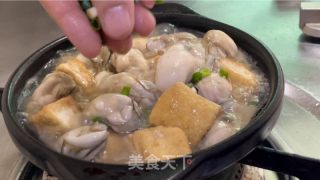 豆腐死蚝煲的做法步调：12